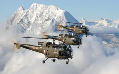 Luftunterstützung durch das Österreichische Bundesheer