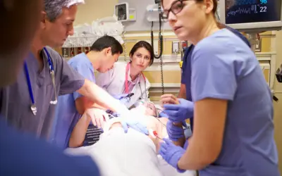 Wie muss eine rechtlich korrekte Patienten-Übergabe in einer Behandlungseinrichtung ablaufen (RD-Event, akute Krankentransporte)?